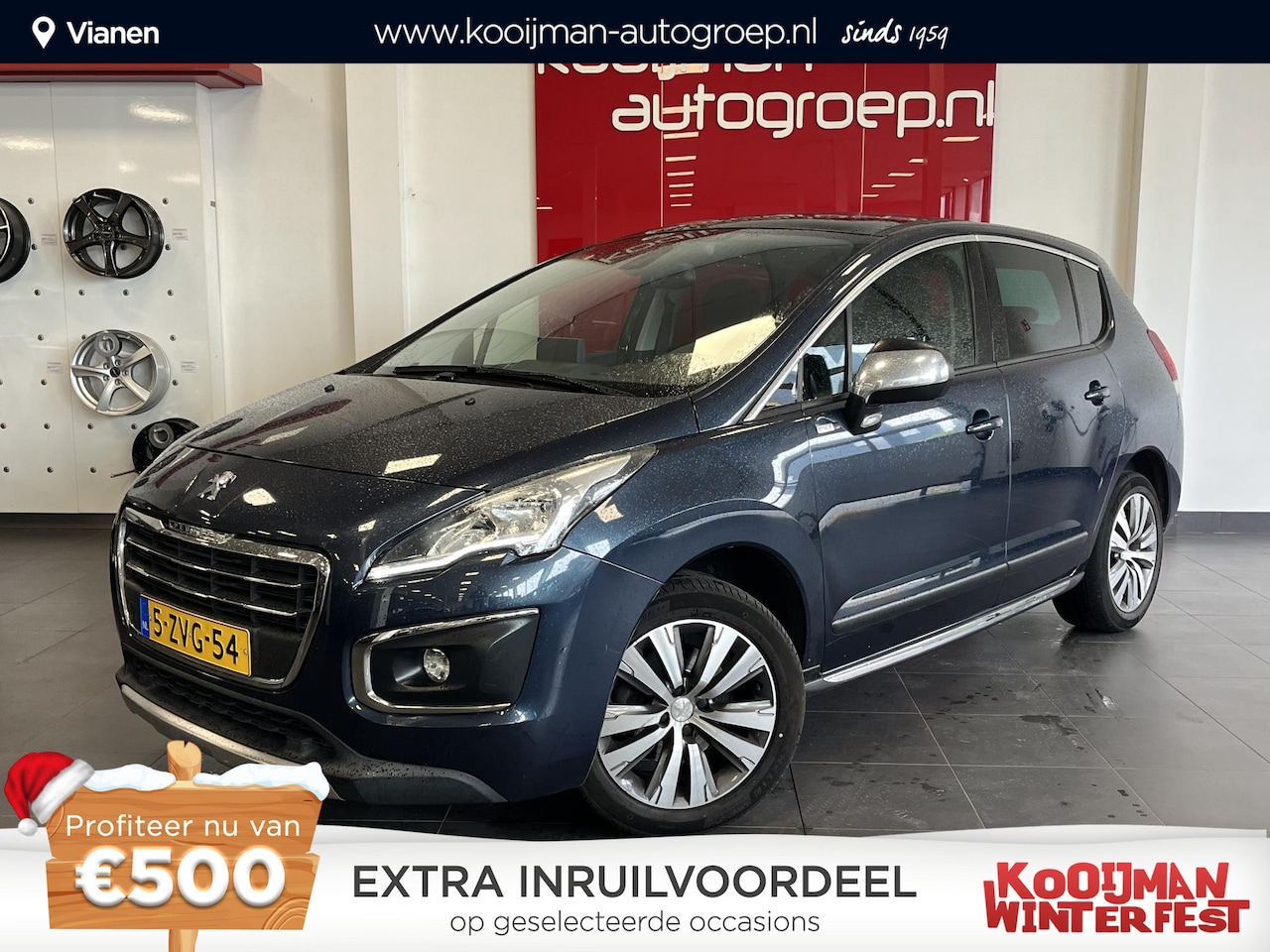 Peugeot 3008 - 1.6 THP Style met Trekhaak, Cruise Control, Panorama dak en meer! - AutoWereld.nl