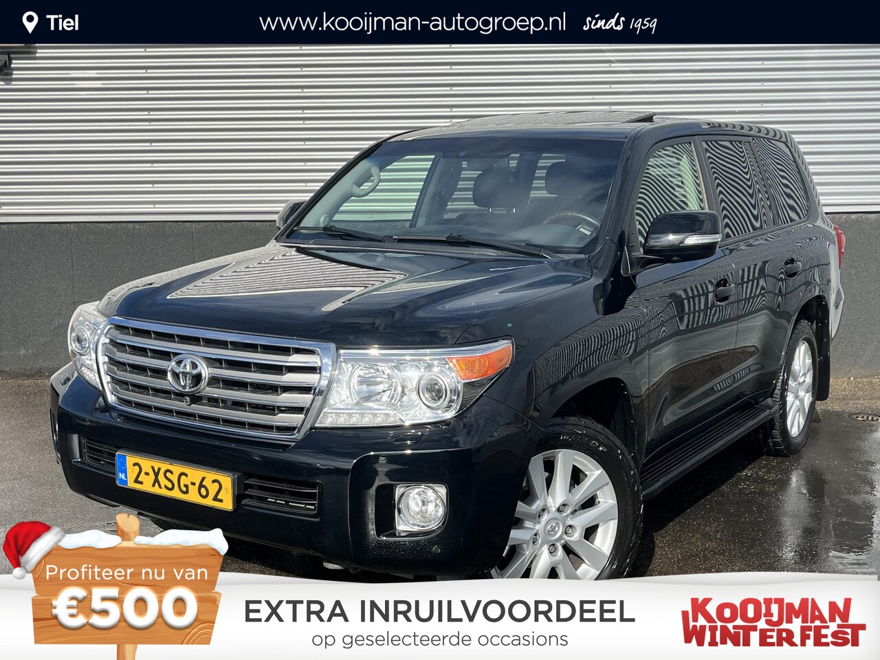 Toyota Land Cruiser V8 - 4.5 D-4D Executive 7p. 272PK Navigatie, Schuif/kanteldak, Lederen interieur, Cruise Contro - AutoWereld.nl