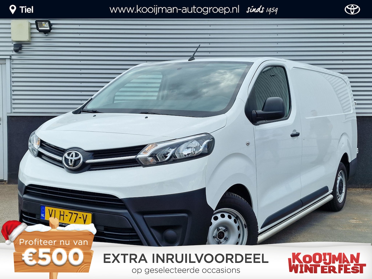 Toyota PROACE Long Worker - 1.5 D-4D Cool Comfort Long Mooie nette bus, Lengte laadvloer tot voorstoelen (mm) 2.763 - - AutoWereld.nl