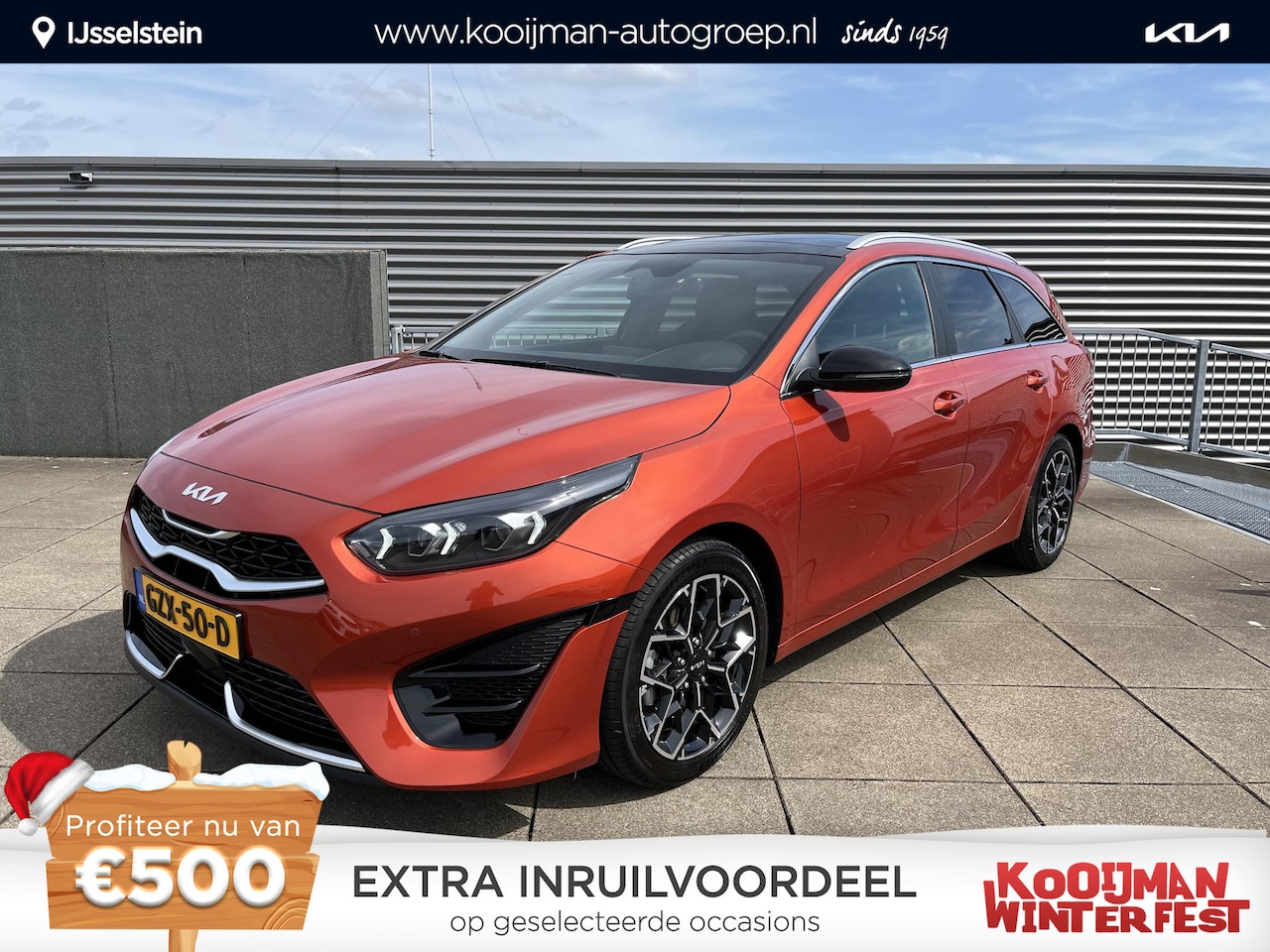 Kia Cee'd Sportswagon - Ceed 1.5 T-GDi GT-Line AUTOMAAT NAVIGATIE / ACHTERUITRIJCAMERA / Trekhaak - AutoWereld.nl