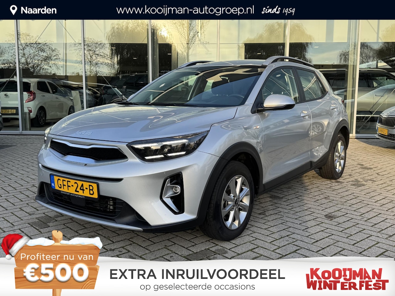 Kia Stonic - 1.0 T-GDi MHEV DynamicLine | LMV | Achteruitrij camera | Nav | Cruise Control | 1e Eigenaa - AutoWereld.nl