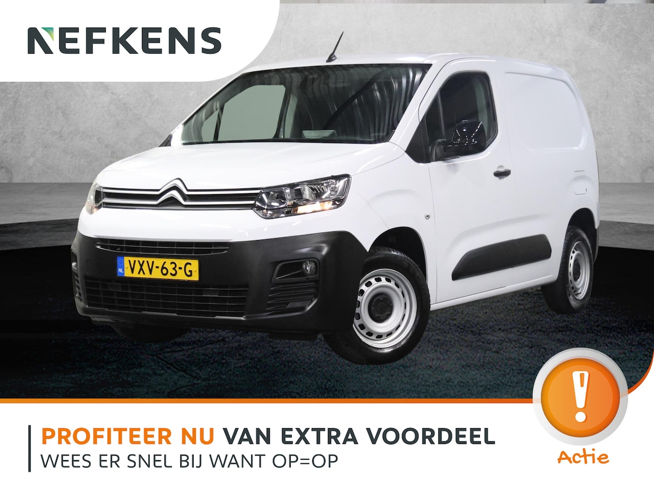 Citroën Berlingo - 1.5 BlueHDi 100PK S&S L1 | 1ste Eigenaar | AppleCarplay/AndroidAuto | Parkeersensoren | Ai - AutoWereld.nl