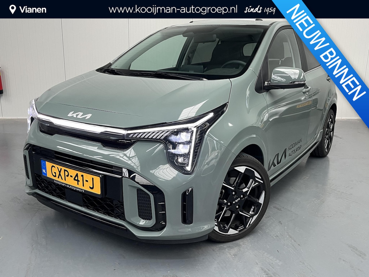 Kia Picanto - 1.0 DPI GT-Line ex Demo, Weinig kilometers, Vol met Opties! - AutoWereld.nl
