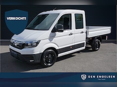 MAN TGE - 3.140 140PK L3 Pick-Up Dubbele cabine 7-Zits Open Laadbak Apple Carplay Cruise