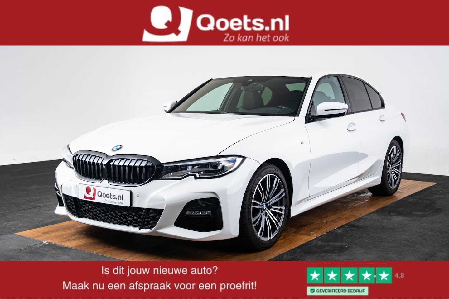 BMW 3-serie - 320i Business Edition M Sport - Elektrisch verwarmde voorstoelen - Getinte Ruiten - Active - AutoWereld.nl