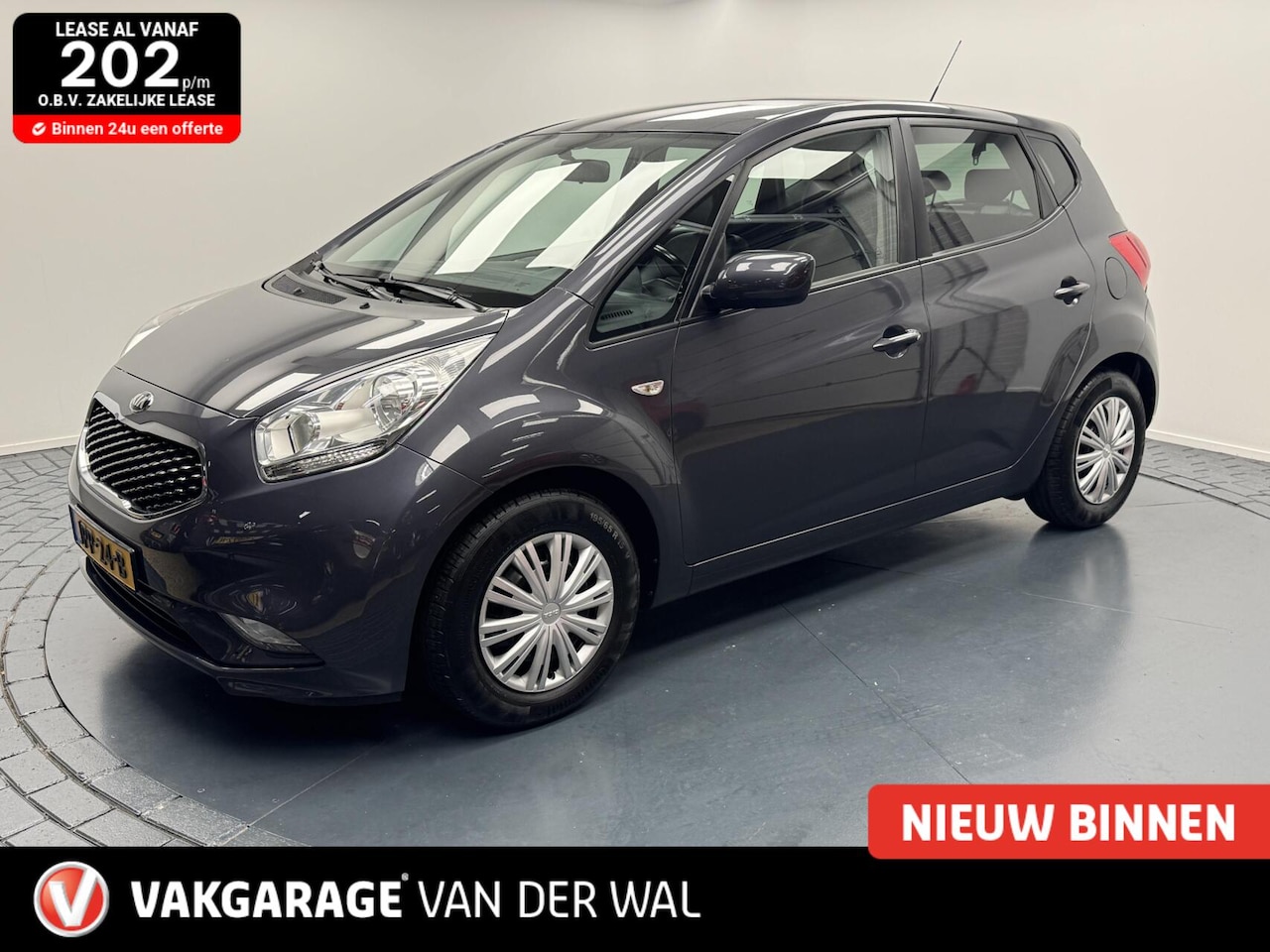 Kia Venga - 1.4 CVVT DynamicLine Navigatie-Cr.contr-Clima-Camera - AutoWereld.nl