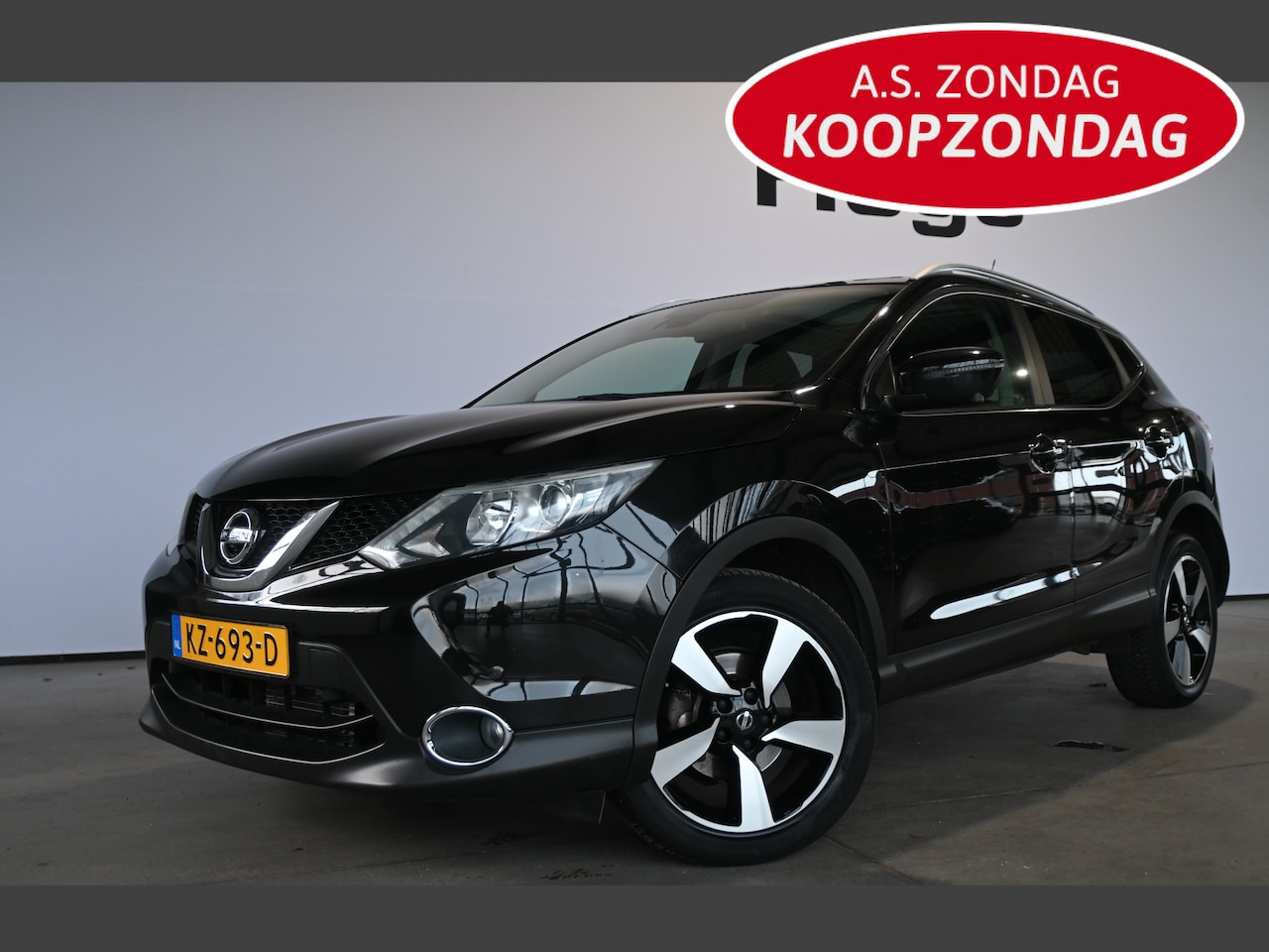 Nissan Qashqai - 1.2 N-Connecta Automaat Clima Navigatie Panoramadak Goed Onderhouden! Inruil Mogelijk! - AutoWereld.nl