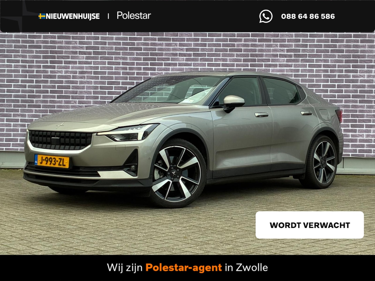 Polestar 2 - Long Range Dual Motor AWD 78 kWh Launch Edition | Trekhaak | Adaptive cruise control | Pan - AutoWereld.nl