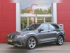 Volkswagen Tiguan - 1.4 TSI 245PK eHybrid R-LINE BUSINESS + | BEKLEDING LEDER VIENNA | PANORAMISCH SCHUIF/KANT
