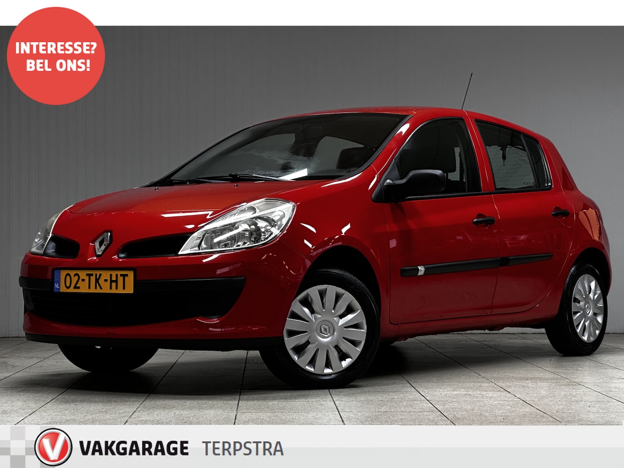 Renault Clio - 1.2-16V Dynamique Comfort /5-Drs /Airco /Elek. Ramen voor /C.V. afstand /Radio-CD /Isofix - AutoWereld.nl