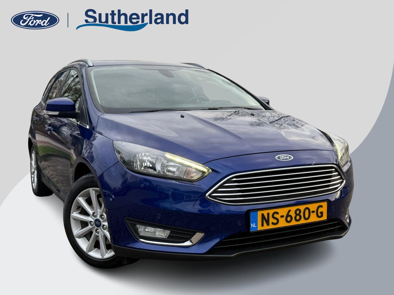 Ford Focus Wagon - 1.5 Ecoboost Titanium 150pk 17 inch Velgen | Stoelverwarming | Navigatie | SYNC 3 | Voorru - AutoWereld.nl
