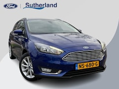 Ford Focus Wagon - 1.5 Ecoboost Titanium 150pk 17 inch Velgen | Wegklapbare haak | Stoelverwarming | Navigati