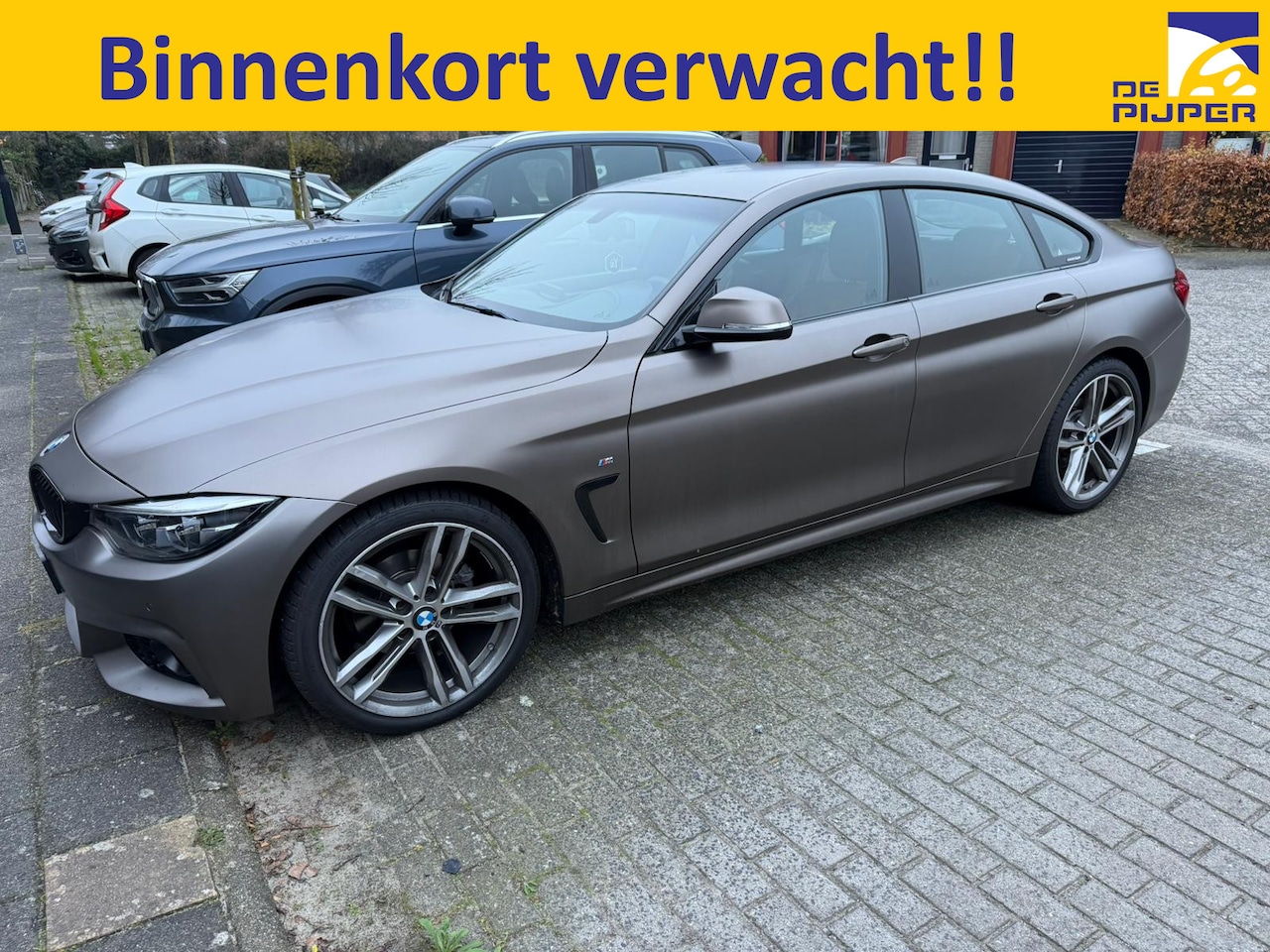 BMW 4-serie Gran Coupé - 420i M-Sport High Executive Edition | NL-Auto | Leder | Stoelverwarming | Full LED | NAP - AutoWereld.nl