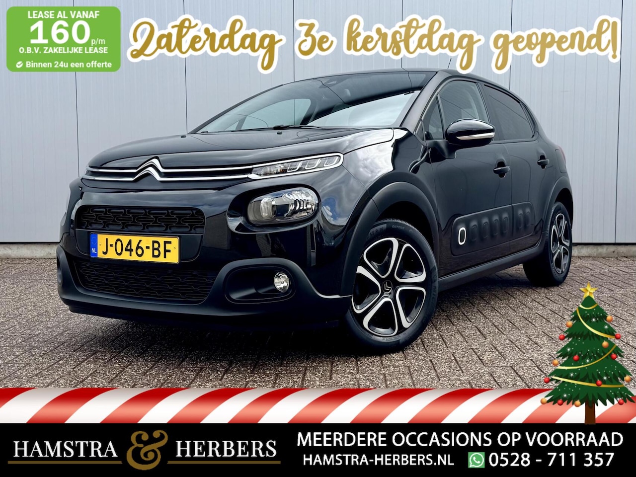 Citroën C3 - 1.2 PureTech zwart - AutoWereld.nl