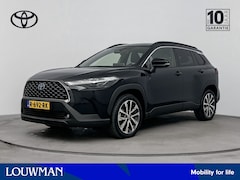 Toyota Corolla Cross - 2.0 High Power Hybrid First Edition | Parkeersensoren V+A | Stoelverwarming | Bekleding Le