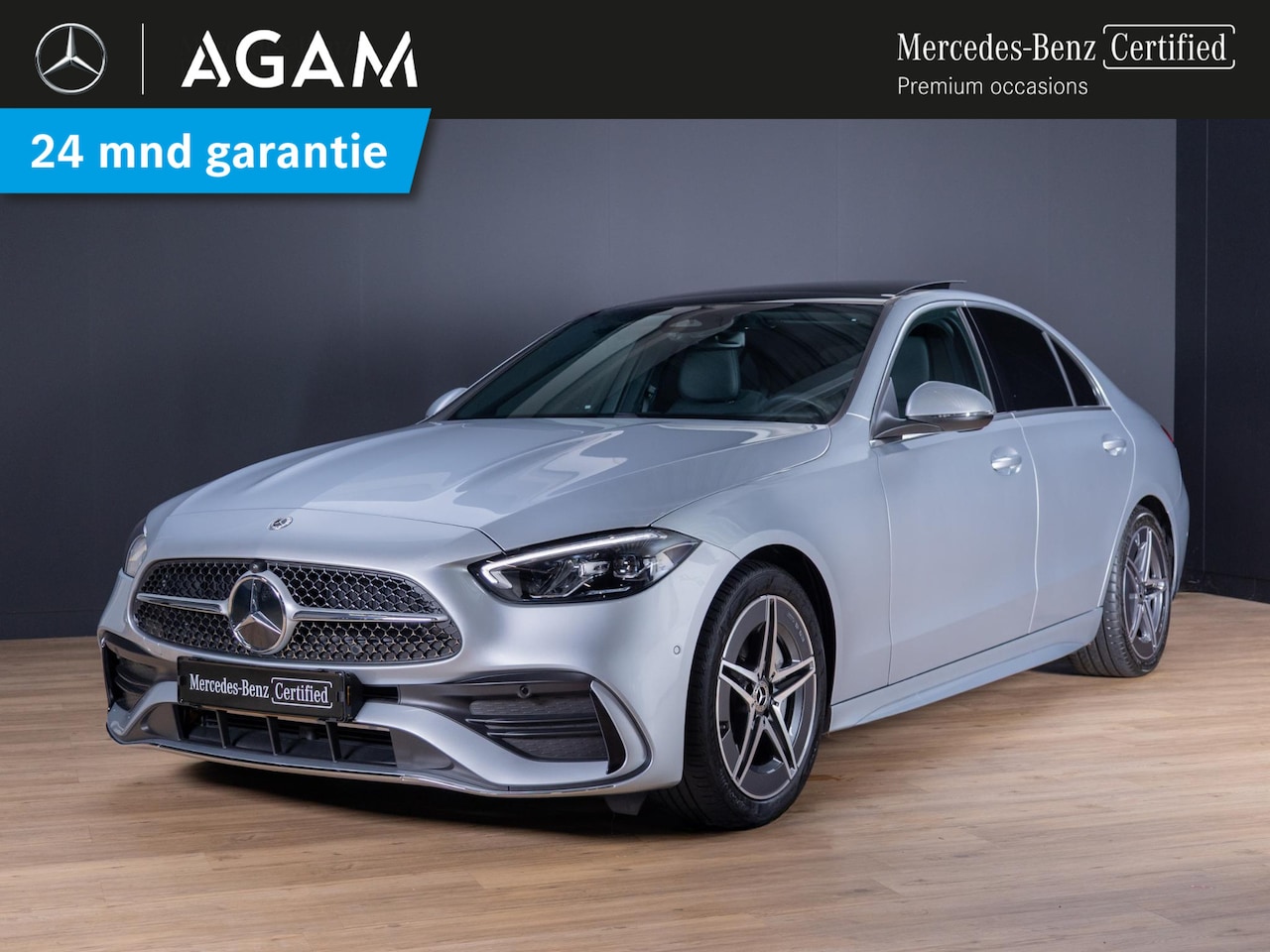 Mercedes-Benz C-klasse - Limousine 180 Star Edition AMG Line Panorama dak - AutoWereld.nl