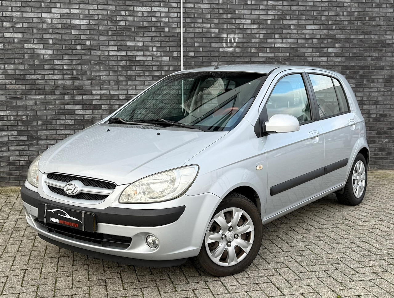 Hyundai Getz - 1.4i Active Cool Cruise Control|PDC Achter|Airco|Elekt Ramen - AutoWereld.nl
