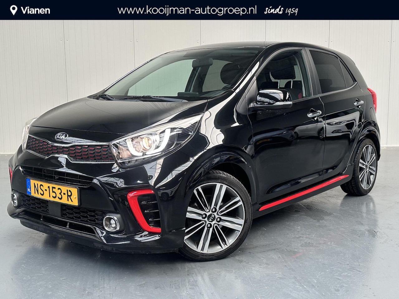 Kia Picanto - 1.2 CVVT GT-Line NL Auto, Full option! 1.2 4 cilinder, GT - AutoWereld.nl