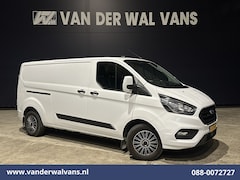 Ford Transit Custom - 2.0 TDCI 131pk L2H1 Euro6 Airco | LED | Apple Carplay | Cruisecontrol | 2800kg Trekhaak |