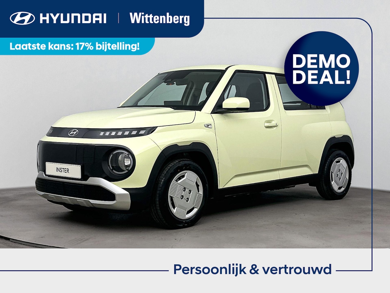 Hyundai Inster - E-Motion 42 kWh | 3-Fasen | Snelladen | Navigatie | Camera | Parkeersensoren - AutoWereld.nl