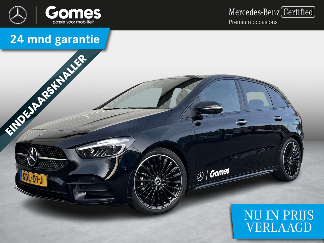 Mercedes-Benz B-klasse - 180 AMG Line | Night Pakket | Panoramadak | Dodehoekassistent | Advanced Sound System | Au - AutoWereld.nl