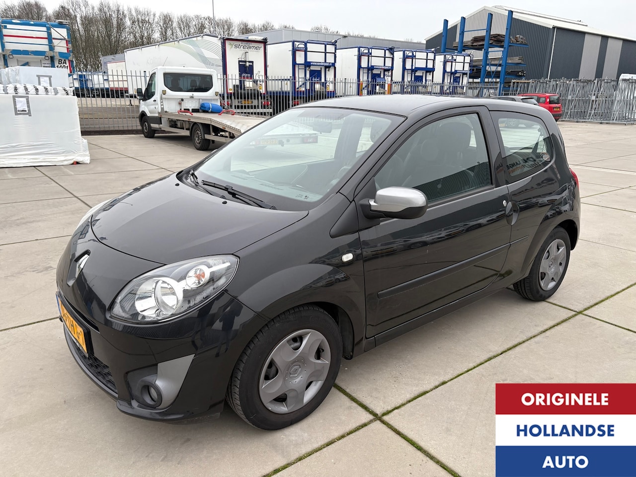 Renault Twingo - 1.2-16V Night & Day Automaat Airco Zwart - AutoWereld.nl