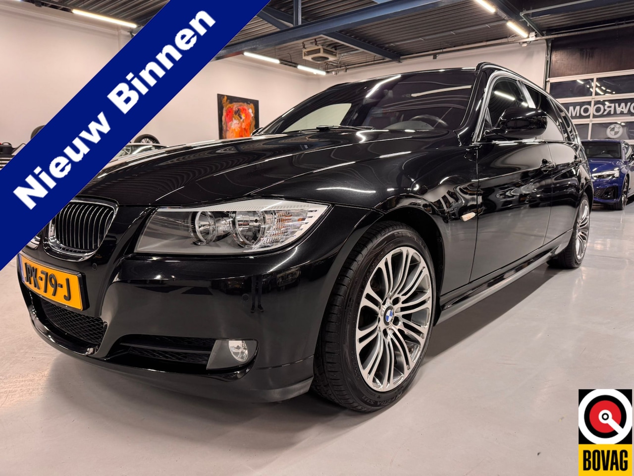 BMW 3-serie Touring - 325i High Executive Lederen Sportstoelen Memory Panoramadak Top staat! - AutoWereld.nl