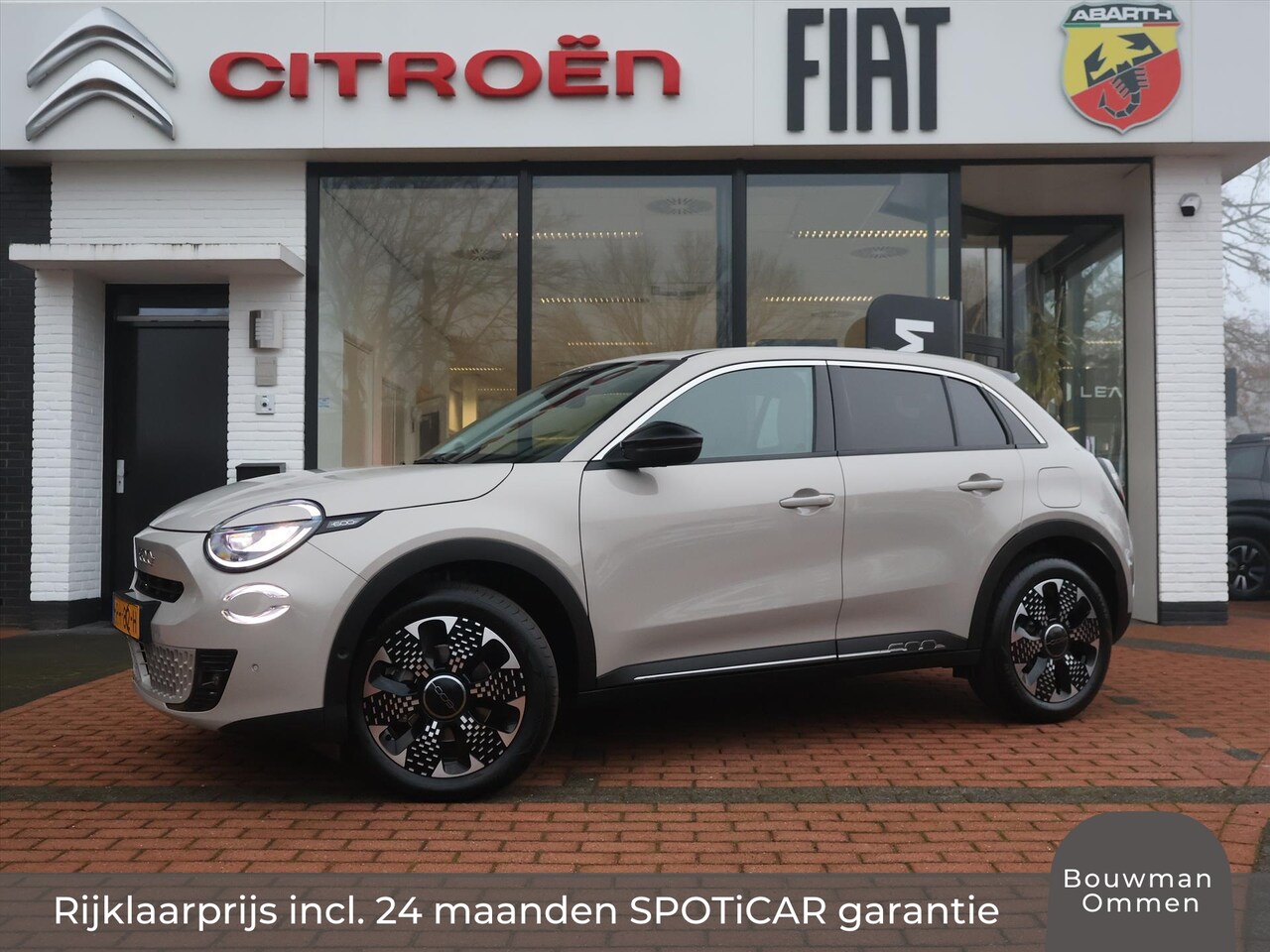 Fiat 600 - 1.2 Hybrid Turbo Charged 110PK Automaat La Prima, Rijklaarprijs | Adaptieve Cruise | Stoel - AutoWereld.nl
