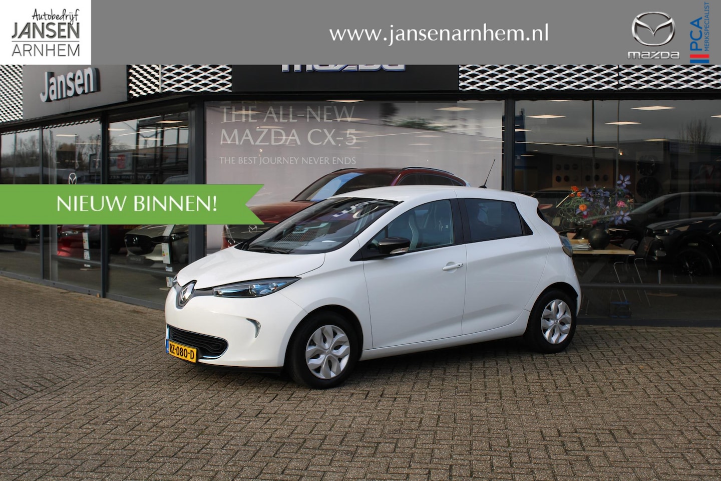 Renault Zoe - Q210 Zen Quickcharge 22 kWh (Koop Accu) , Elektrisch, Automaat, Navi, Cruise, Clima, PDC, - AutoWereld.nl