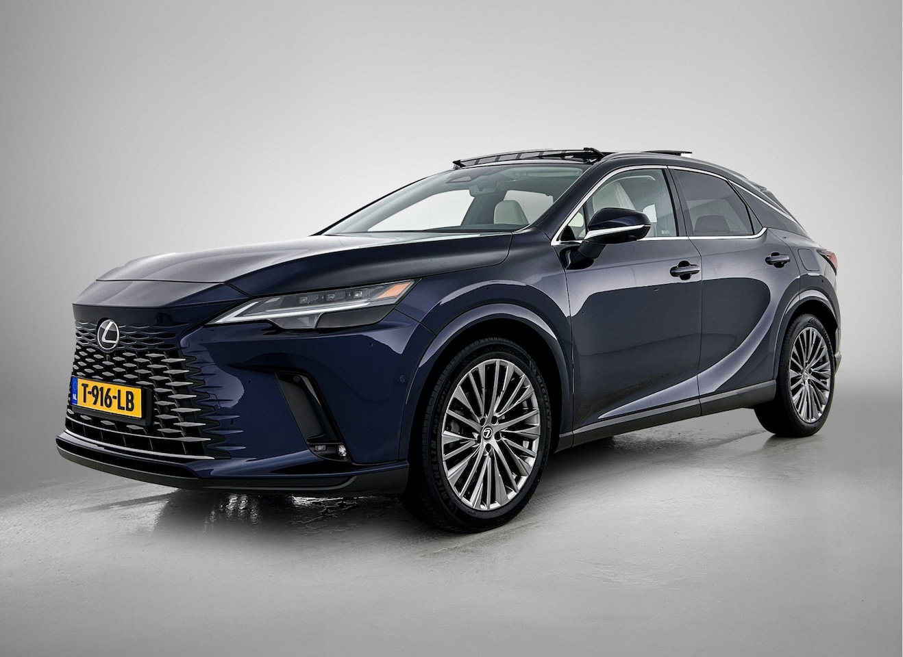 Lexus RX 450h - 450h+ Plug-in Hybrid President Line | Panoramisch Schuifdak | Mark Levinson | Houtafwerkin - AutoWereld.nl
