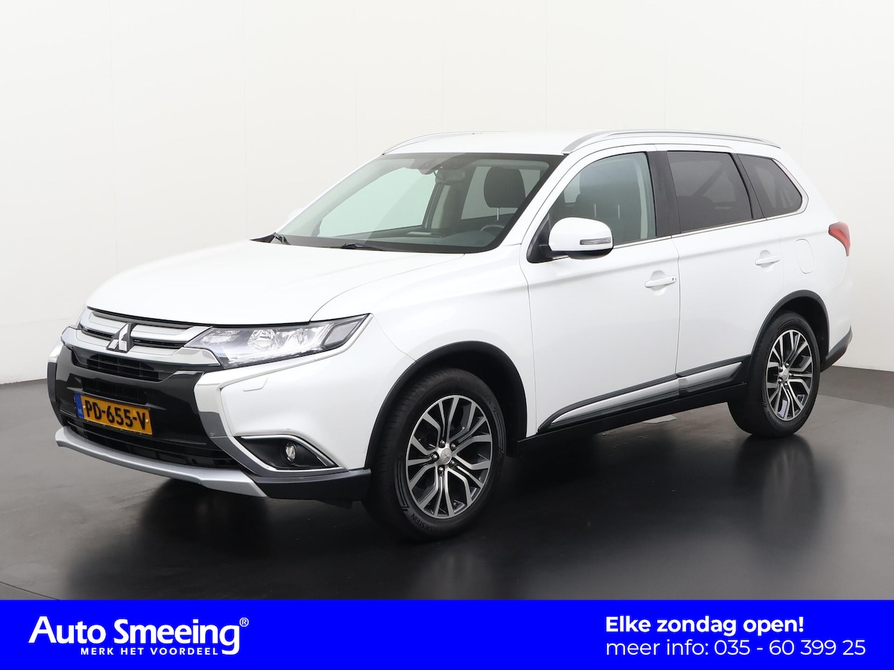 Mitsubishi Outlander - 2.0 Executive Edition | 7 Persoons | Trekhaak | Zondag Open! - AutoWereld.nl