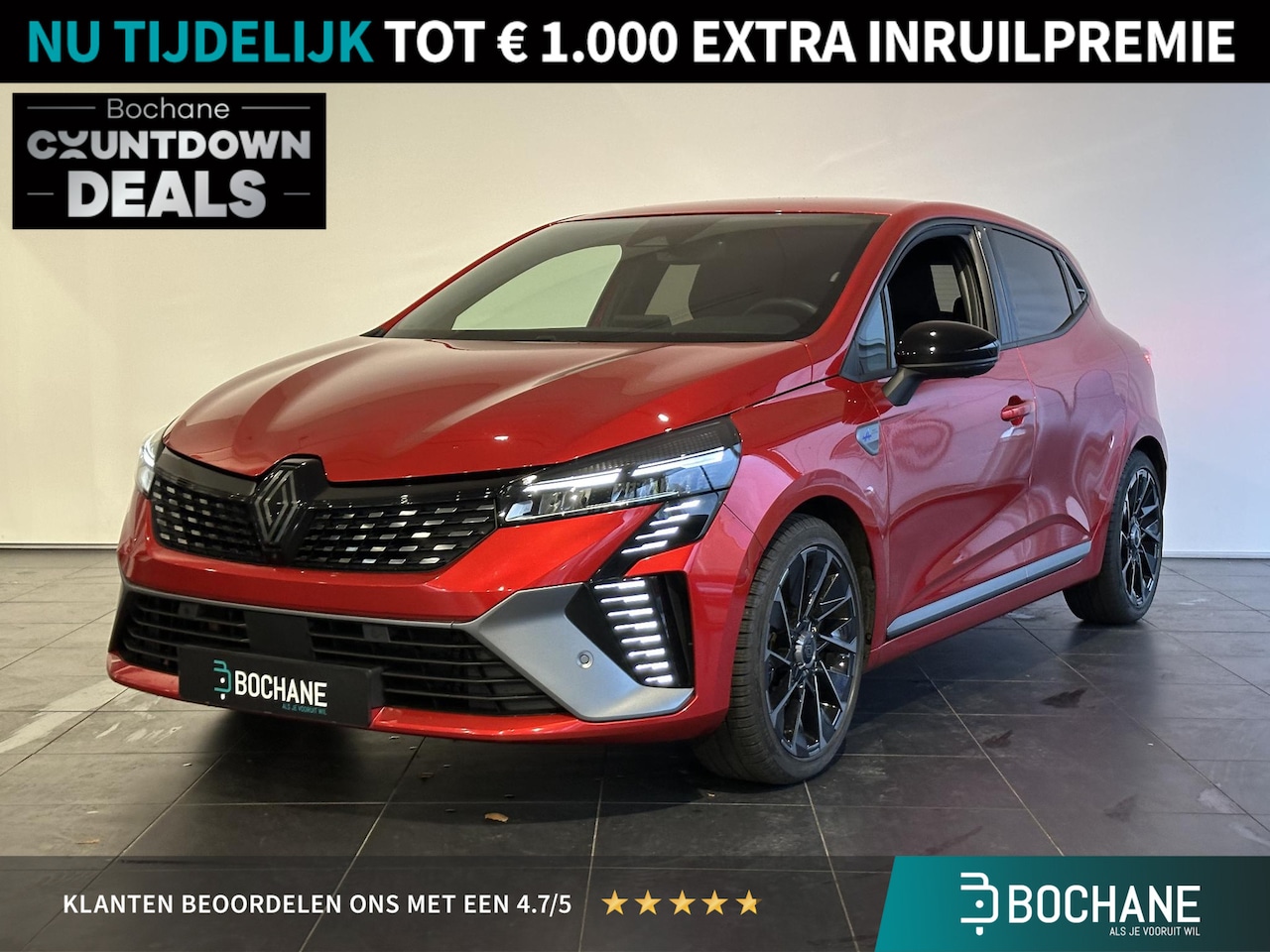 Renault Clio - 1.6 E-Tech Full Hybrid 145 esprit Alpine 360 CAMERA | ADAPTIVE CRUISECONTROL | BLIND SPOT - AutoWereld.nl