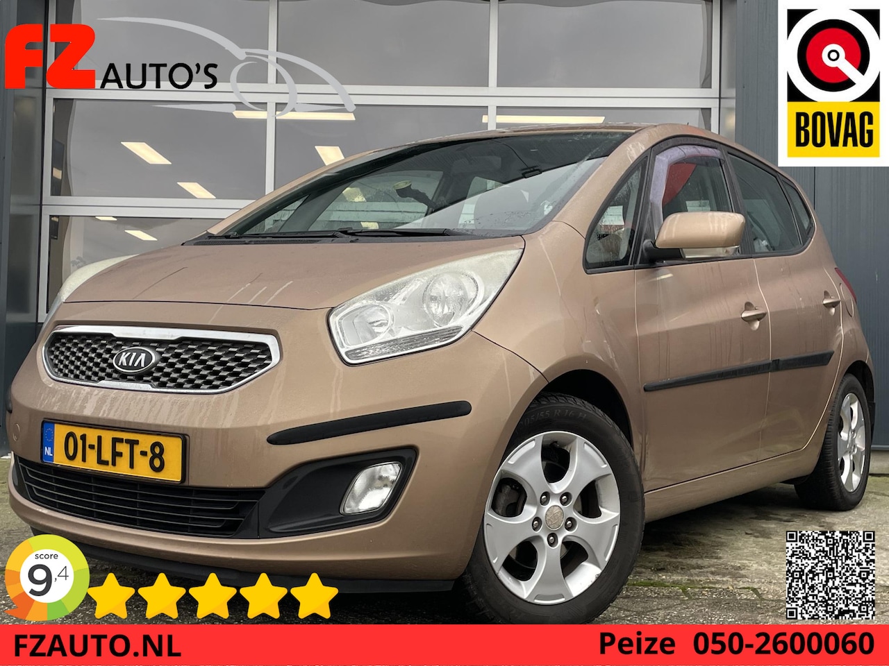 Kia Venga - 1.4 CVVT X-ecutive - Navigatie - Climate Control - Hoge instap - AutoWereld.nl