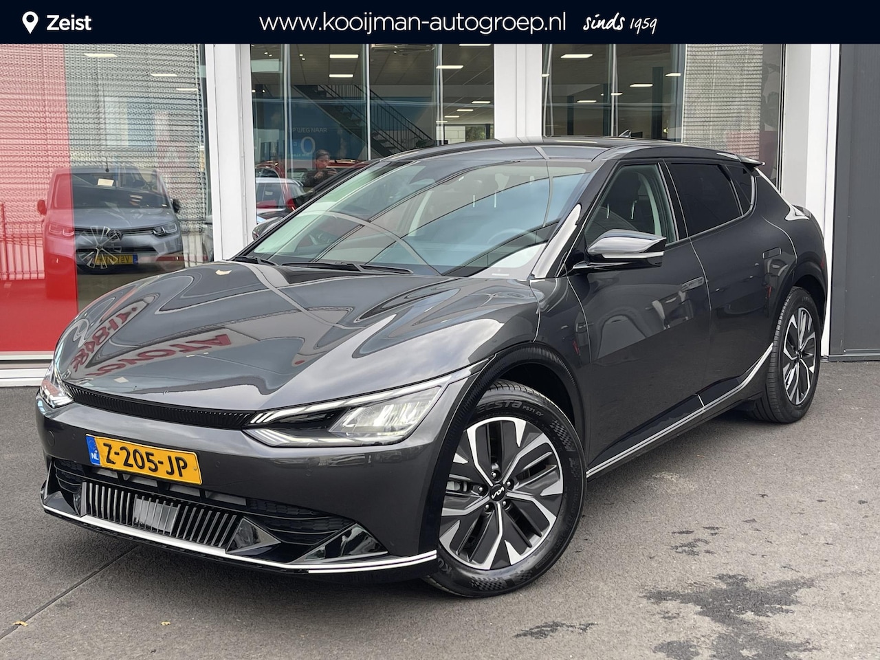 Kia EV6 - Plus 77.4 kWh Trekhaak 13-polig, stoel ventilatie, stuur- & stoelverwarming, achterbank ve - AutoWereld.nl