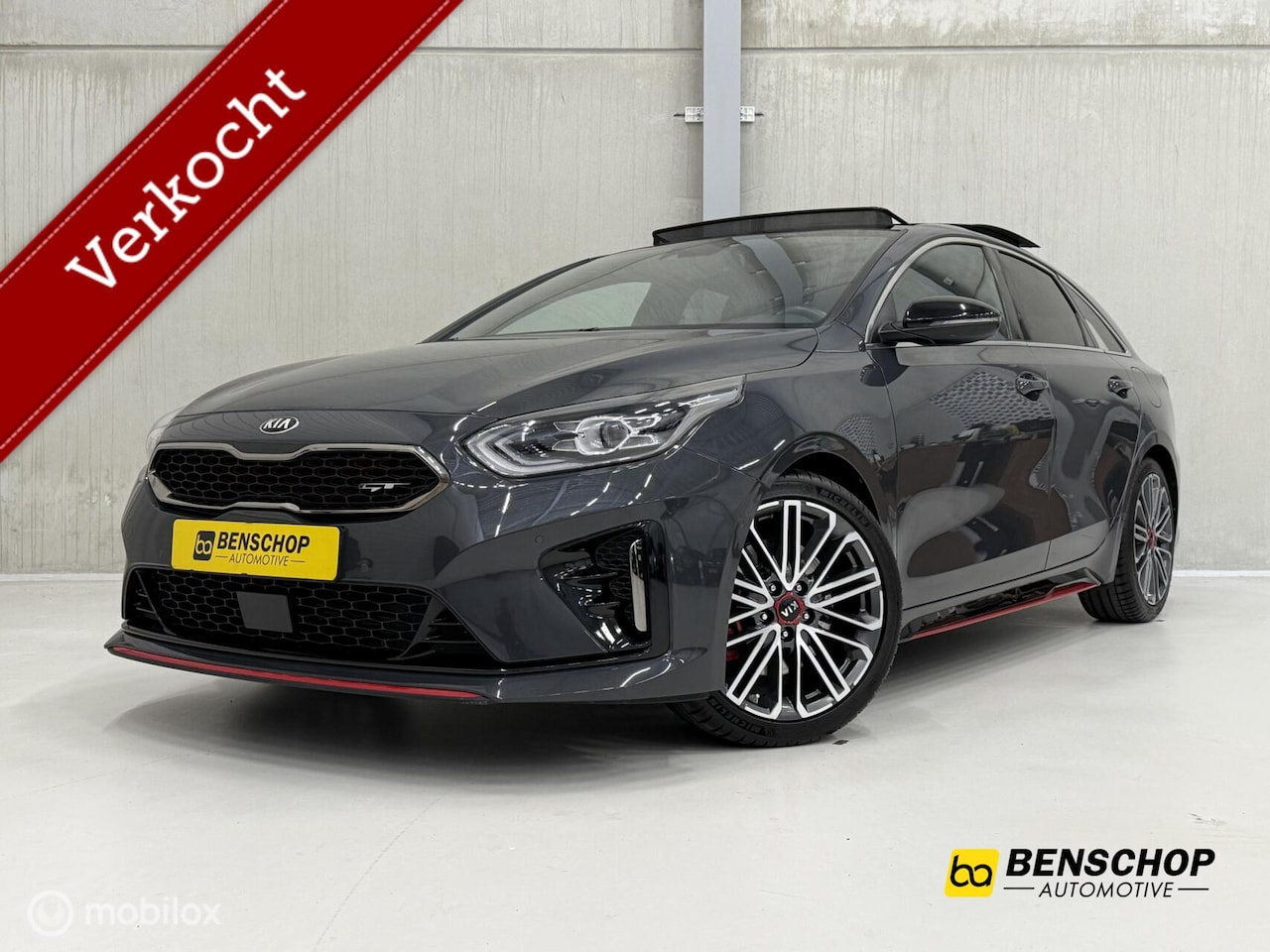 Kia Pro cee'd - 1.6 T-GDI GT Schuifdak Alcantara ACC Navi Carplay Camera JBL - AutoWereld.nl