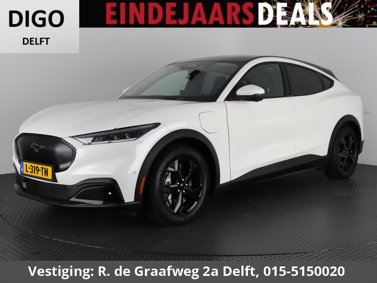 Ford Mustang Mach-E - Sport RWD 75 kWh 400 km actieradius | SOH accu 94% | Navigatie | - AutoWereld.nl