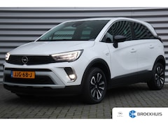 Opel Crossland - 1.2 TURBO 110PK ELEGANCE LEVEL 4 / NAVI / LEDER / CLIMA / AGR / 16" LMV / CAMERA / FULL-LE