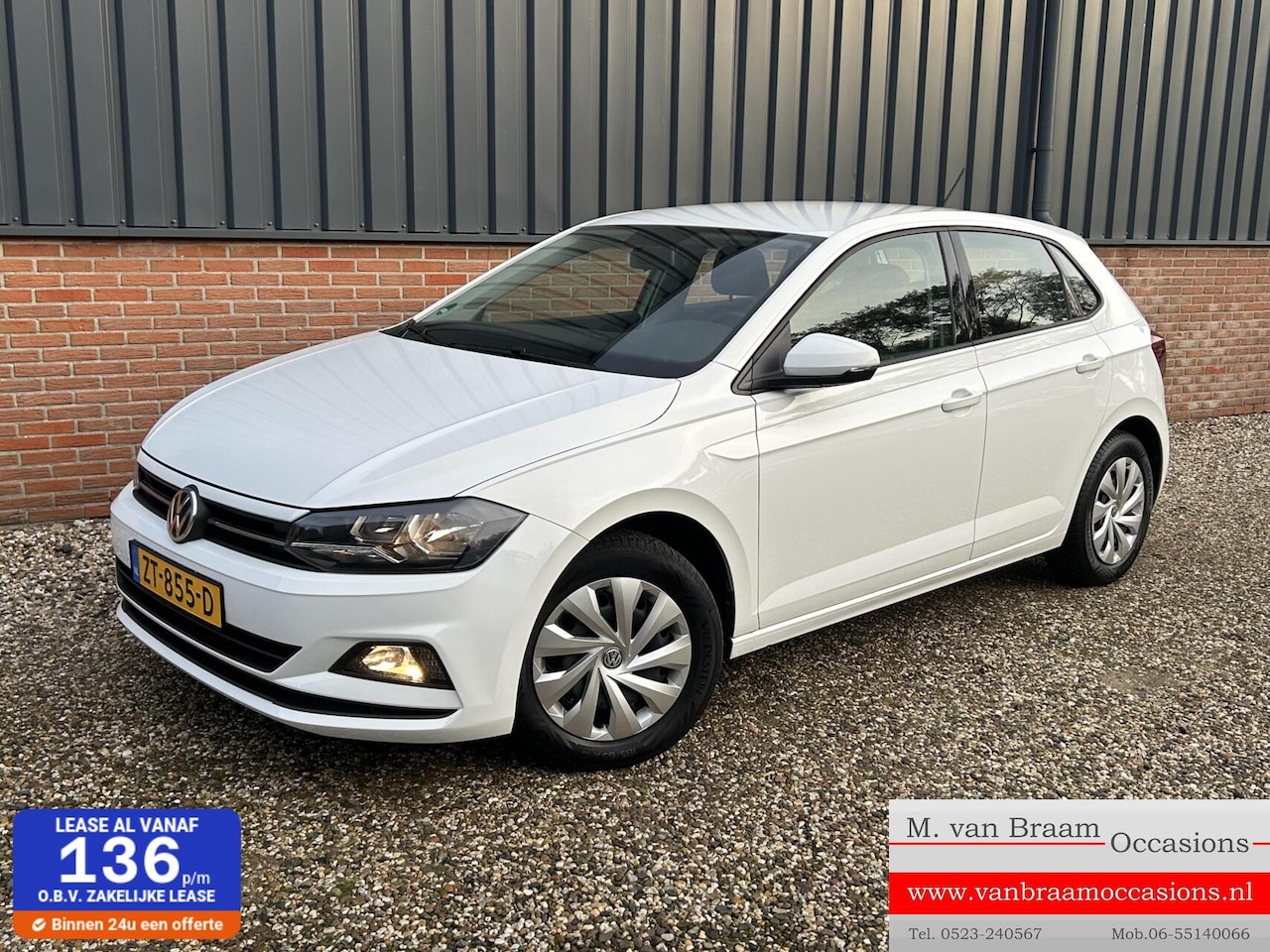 Volkswagen Polo - 1.0 TSI Comfortline/Navigatie/Camera/Trekhaak - AutoWereld.nl
