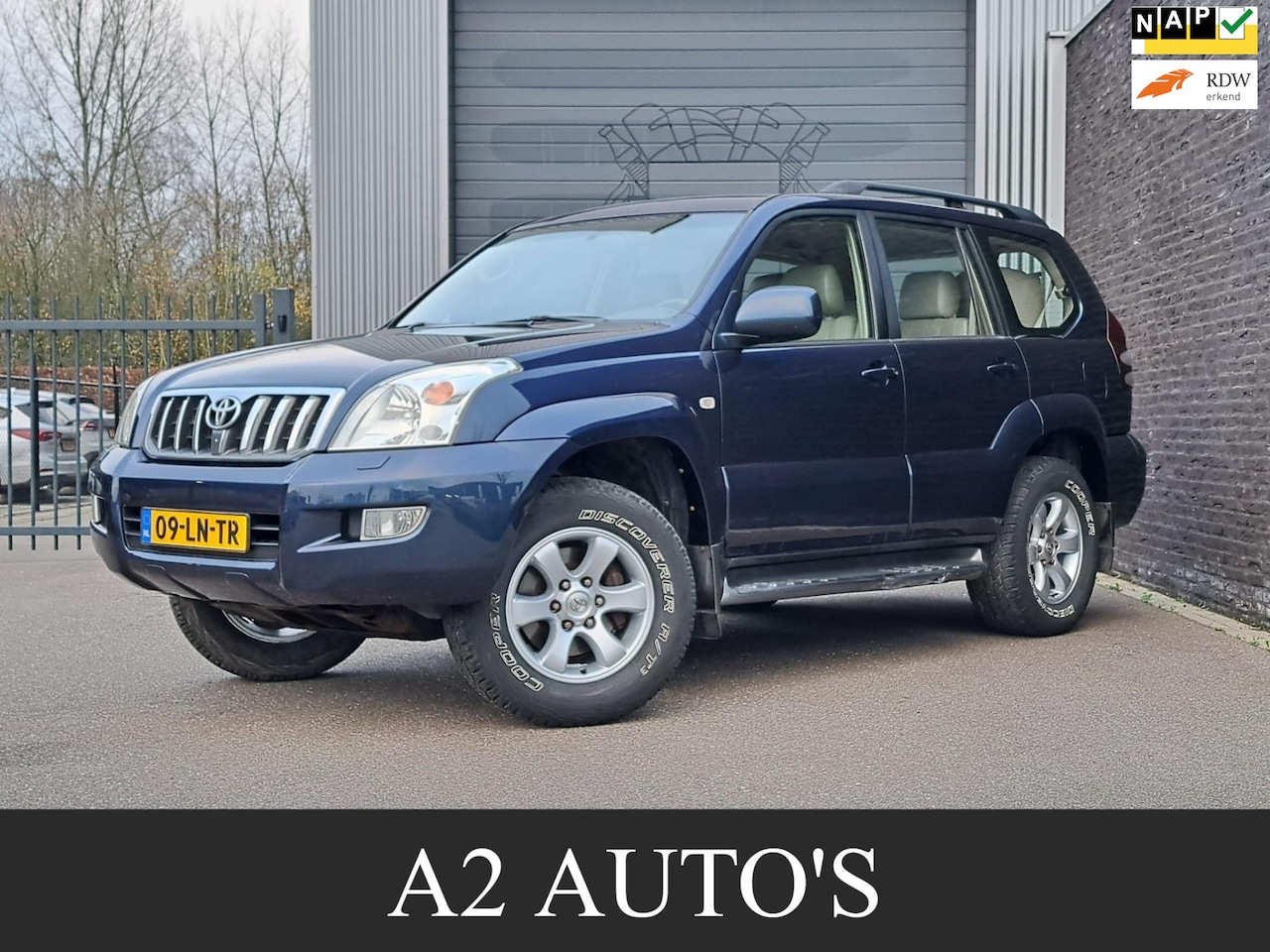 Toyota Land Cruiser - 4.0 V6 VVT-i Executive Cruise|Sensor|Airco - AutoWereld.nl