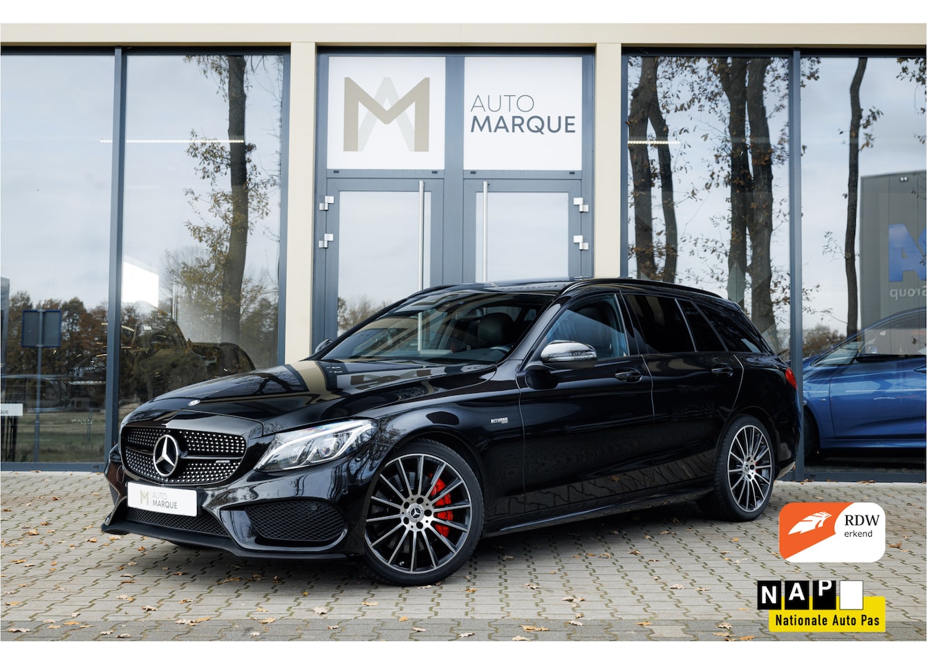 Mercedes-Benz C-klasse Estate - C43 AMG 43 4MATIC 368PK | Panoramadak | 19" LM Velgen | Achteruitrijcamera | Stoelverwarmi - AutoWereld.nl