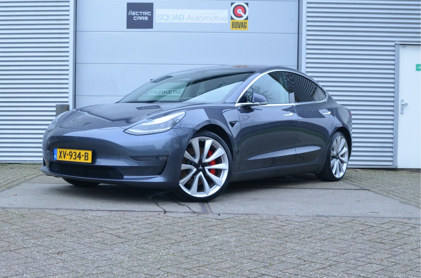 Tesla Model 3 - Performance AWD 75 kWh Enhanced AutoPilot (twv 3.800,-), extra scherm achterin - AutoWereld.nl
