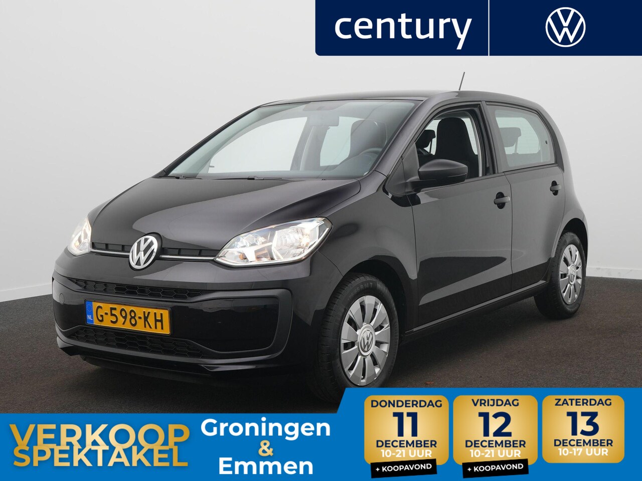 Volkswagen Up! - 1.0 BMT take up! Airco - Dagrijverlichting LED - Bestuurdersstoel in hoogte verstelbaar - AutoWereld.nl