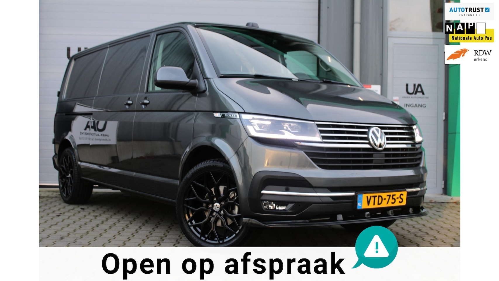 Volkswagen Transporter - 2.0 TDI L2H3 28 Bulli T6.1 | DSG | LED KOPLAMPEN | VIRTUAL COCKPIT | DUBBELE SCHUIFDEUREN - AutoWereld.nl