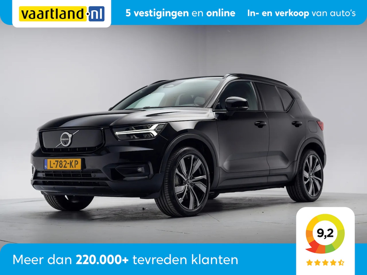 Volvo XC40 - Recharge P8 AWD R-Design Aut. 3 fase [ Leder Harman/Kardon 360°-cameraTrekhaak ] - AutoWereld.nl