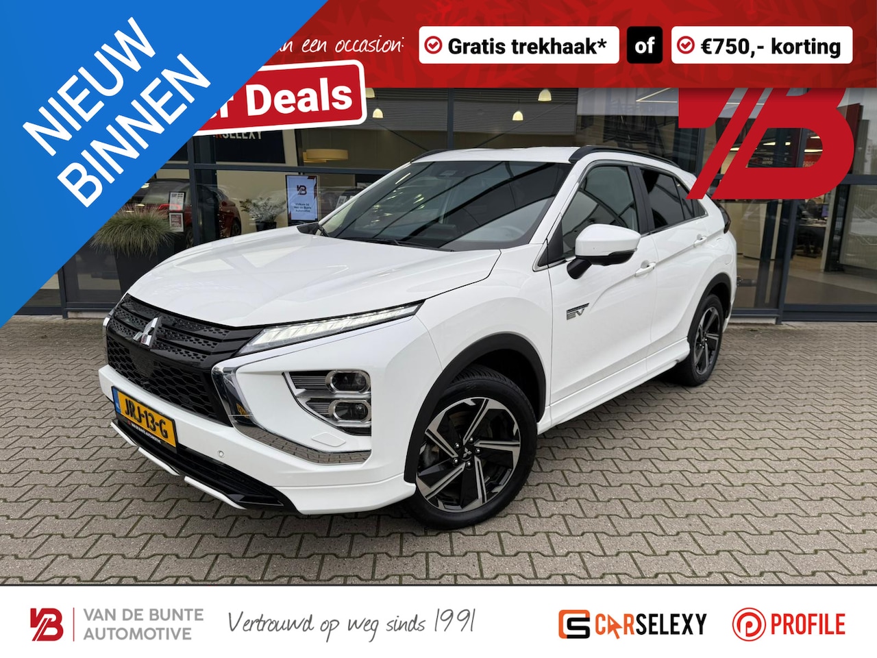 Mitsubishi Eclipse Cross - 2.4 PHEV Black Edition *ACC* - AutoWereld.nl