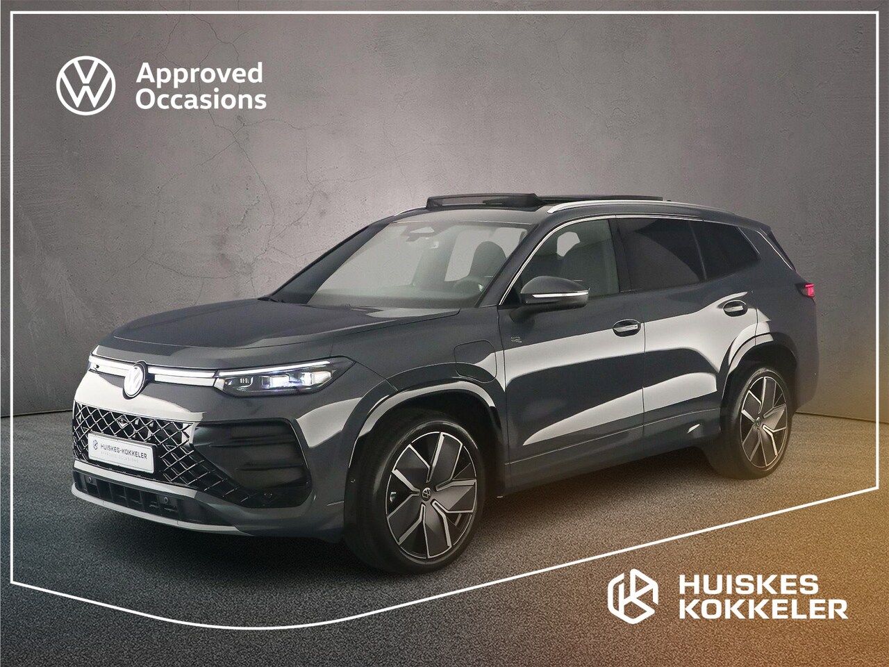 Volkswagen Tayron - R-Line Edition 1.5 TSI eHybrid 272pk DSG Automaat Trekhaak, Panoramadak, Adaptive cruise c - AutoWereld.nl