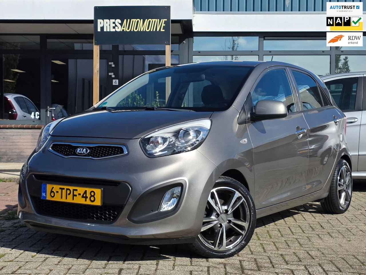 Kia Picanto - 1.0 CVVT BusinessLine |AIRCO|BLUETOOTH|LMV|CDV - AutoWereld.nl