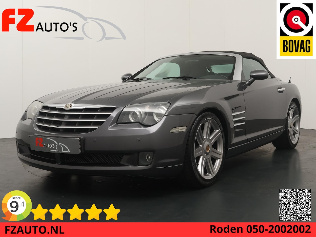 Chrysler Crossfire Cabrio - 3.2 V6 Limited - Airconditioning - Cruise Control - Lederen Bekleding - AutoWereld.nl