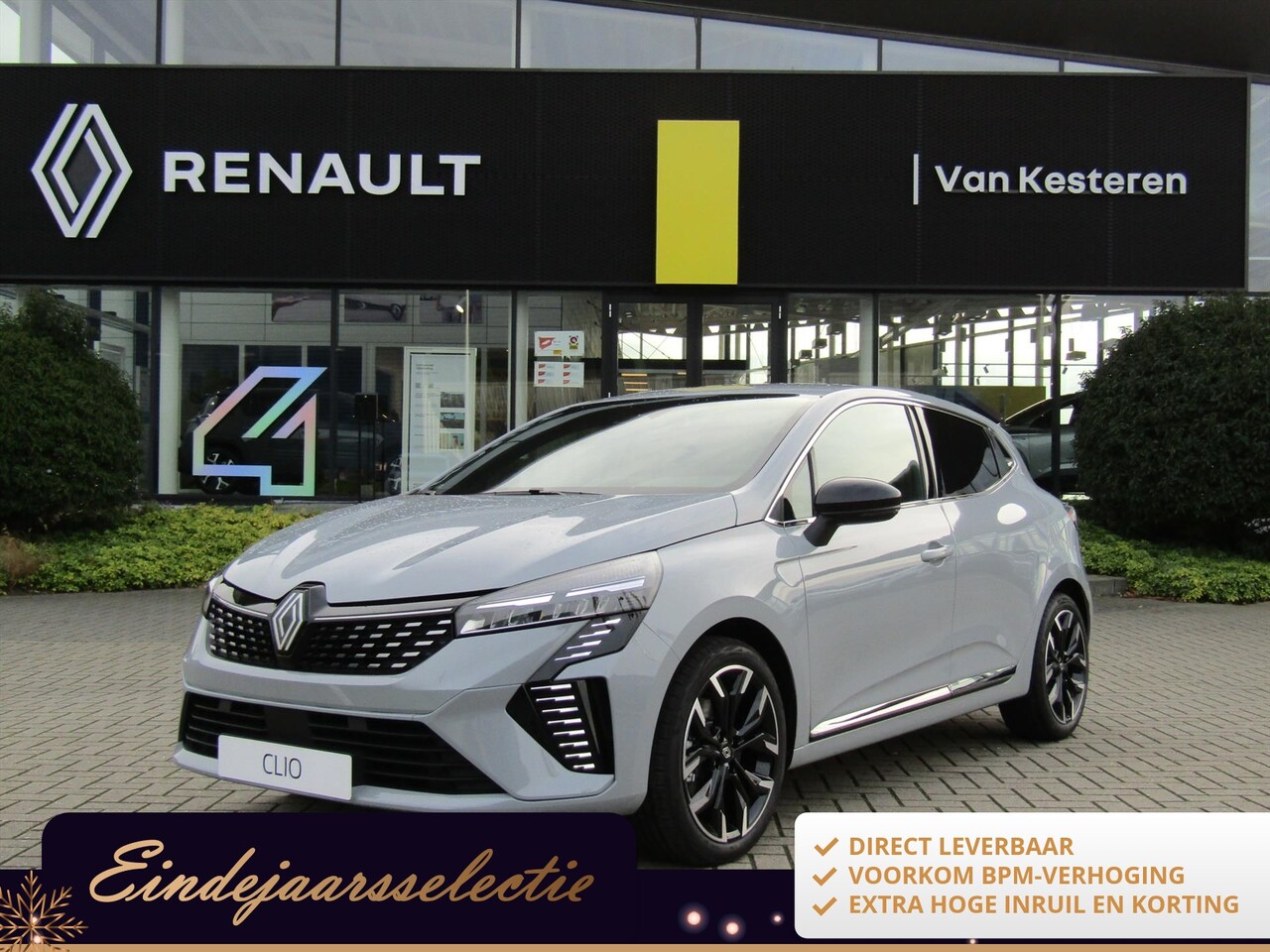 Renault Clio - 1.6 E-Tech Hybrid 145pk Techno / Pack Winter / Pack Navigation / Pack Look 17 / *NU UIT VO - AutoWereld.nl