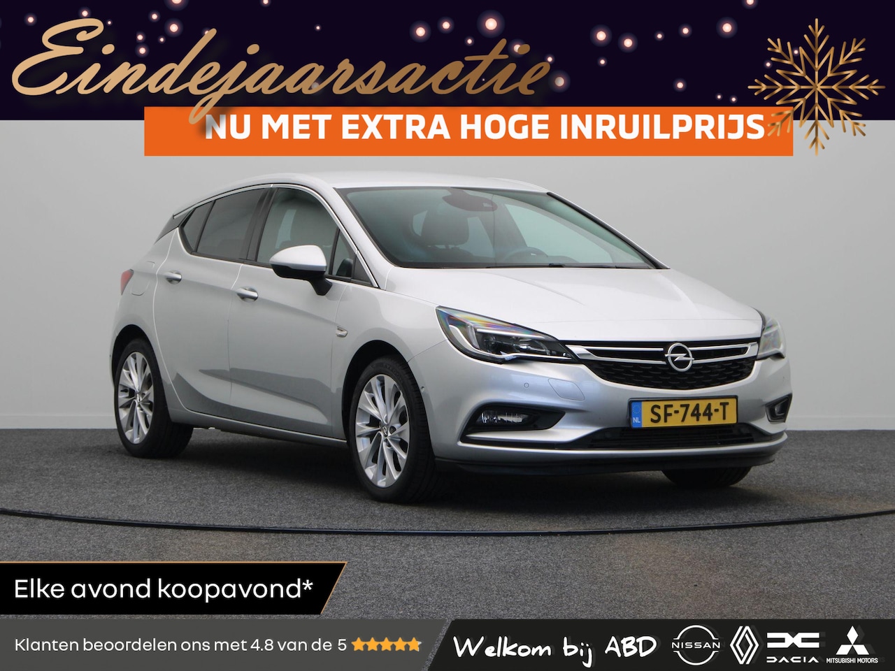Opel Astra - 1.4 Turbo 150pk Innovation | Automaat | Intellilink pakket | Climate Control | 17" Lichtme - AutoWereld.nl